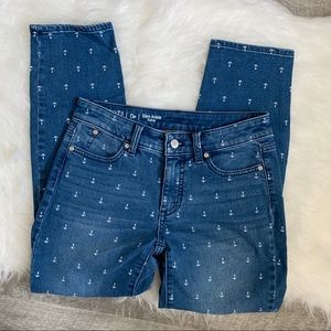TALBOTS anchor skinny jeans